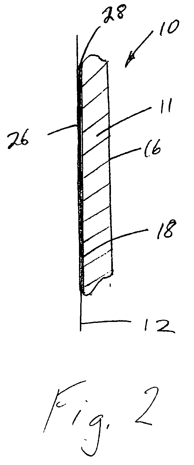 Glass dry-erase board