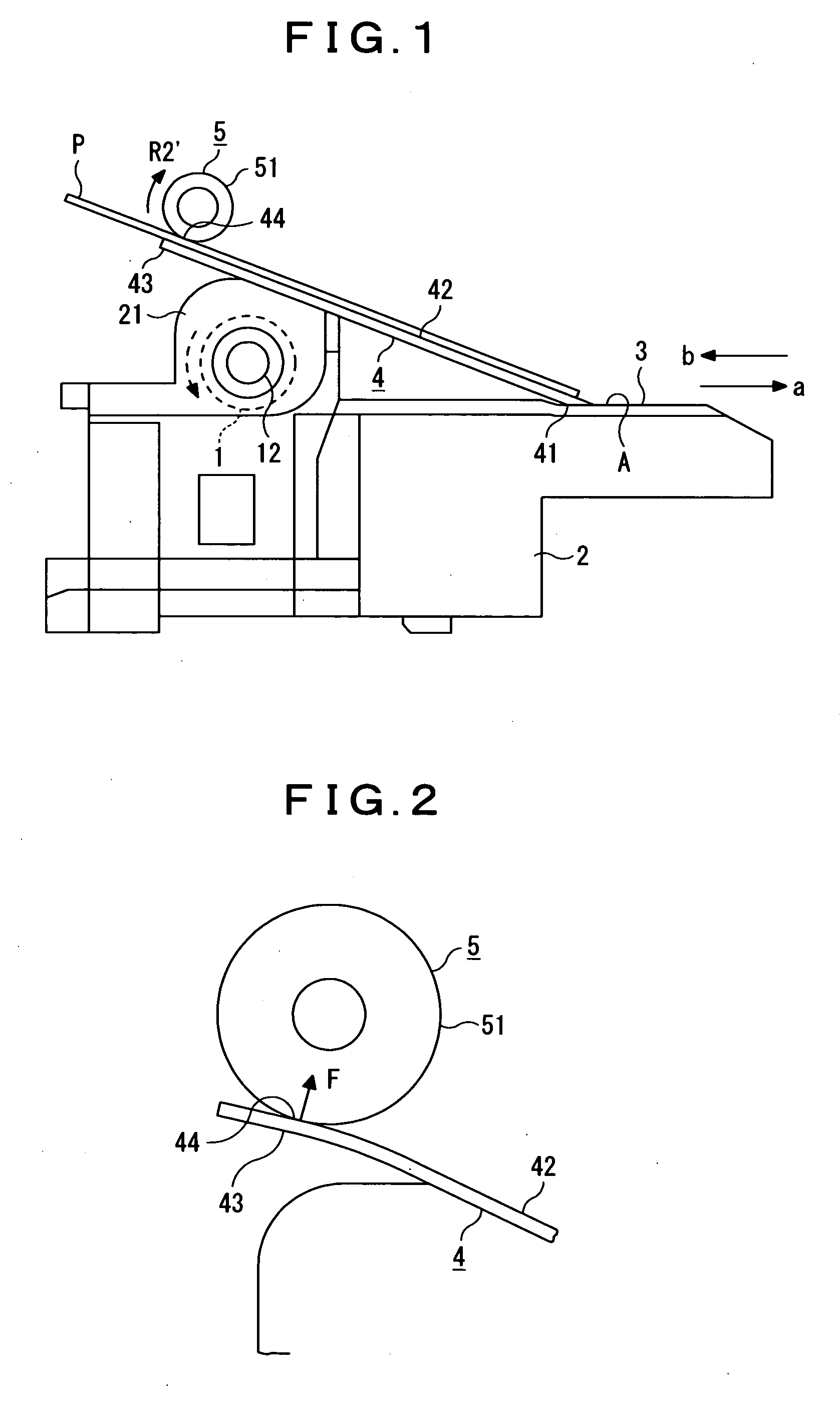 Paper discharge device for printer