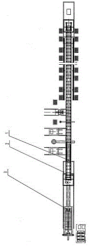 Scrapped car dismantling-body packing line