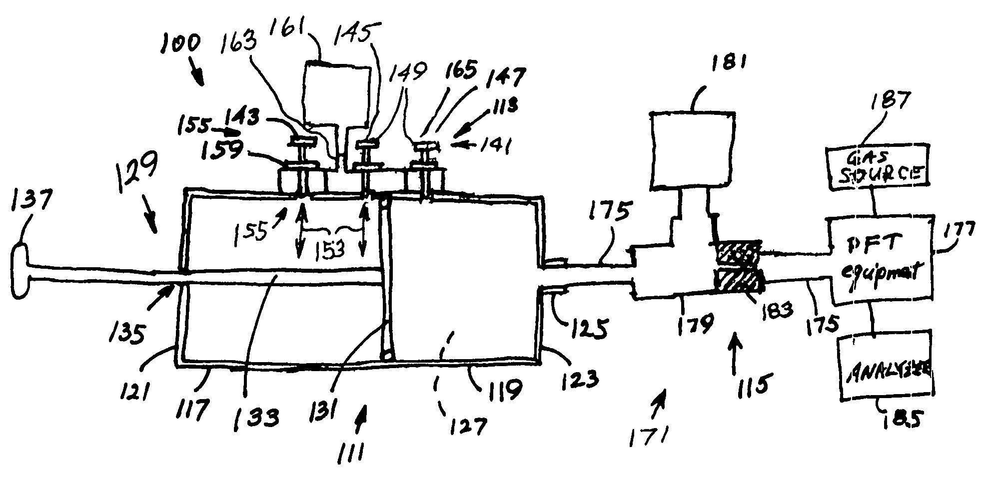 Pulmonary function test calibration system and method