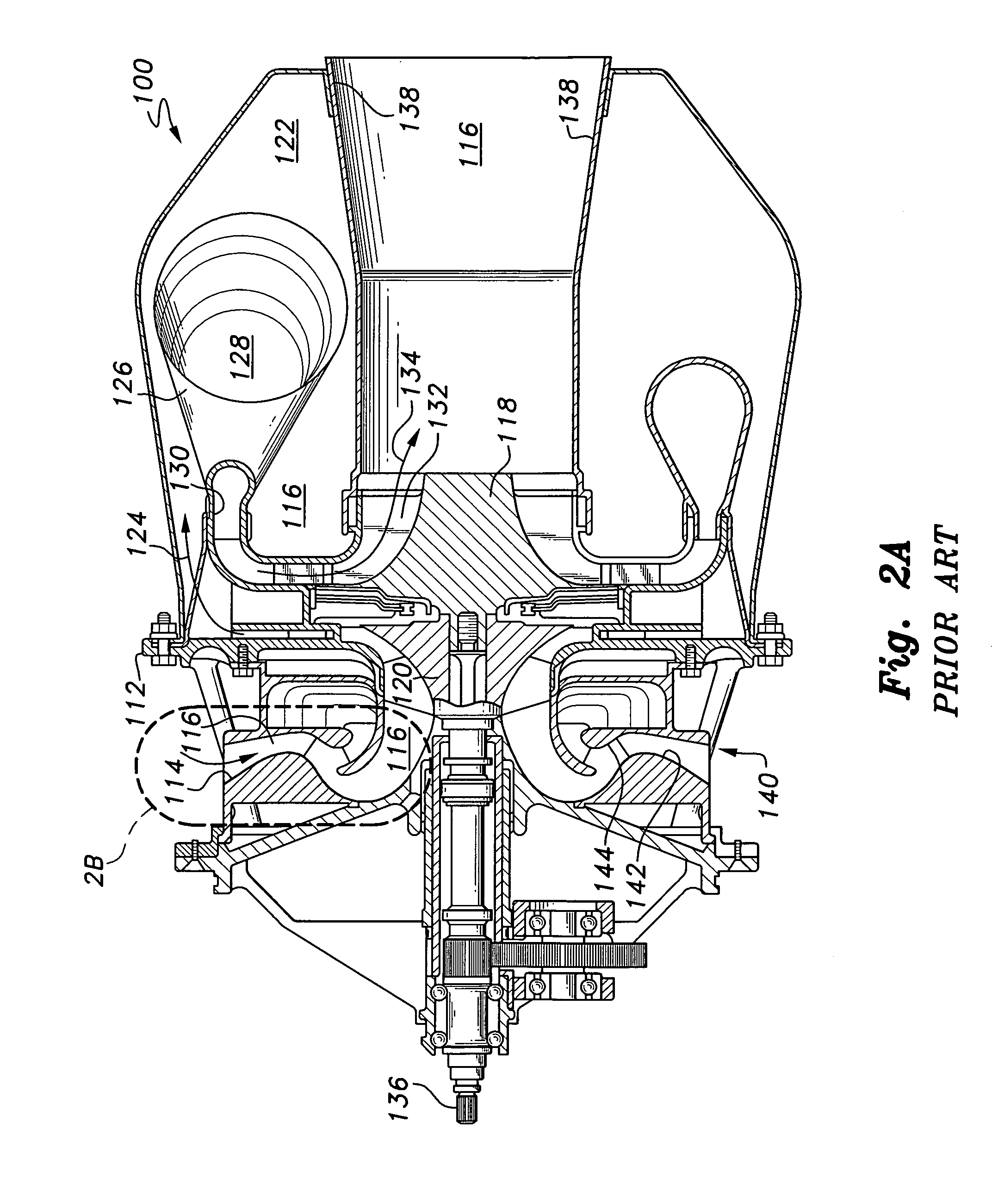 System for inertial particles separation