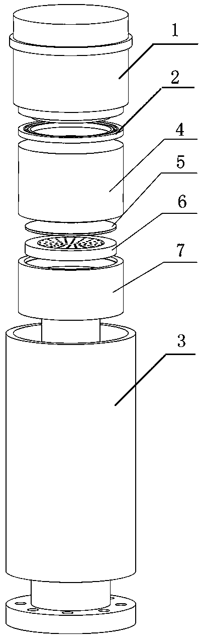 EHV diaphragm compressor hydraulic leading seal diaphragm head