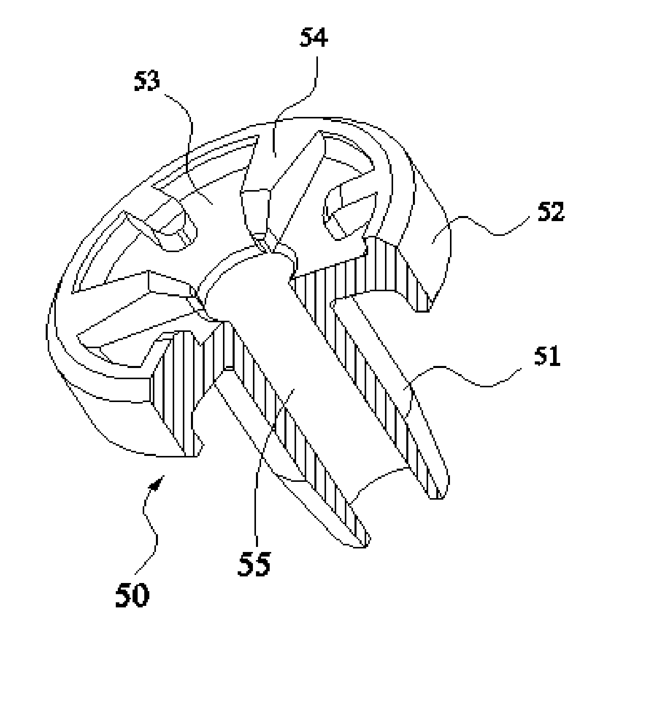 Liquid stopper and electronic cigarette using same