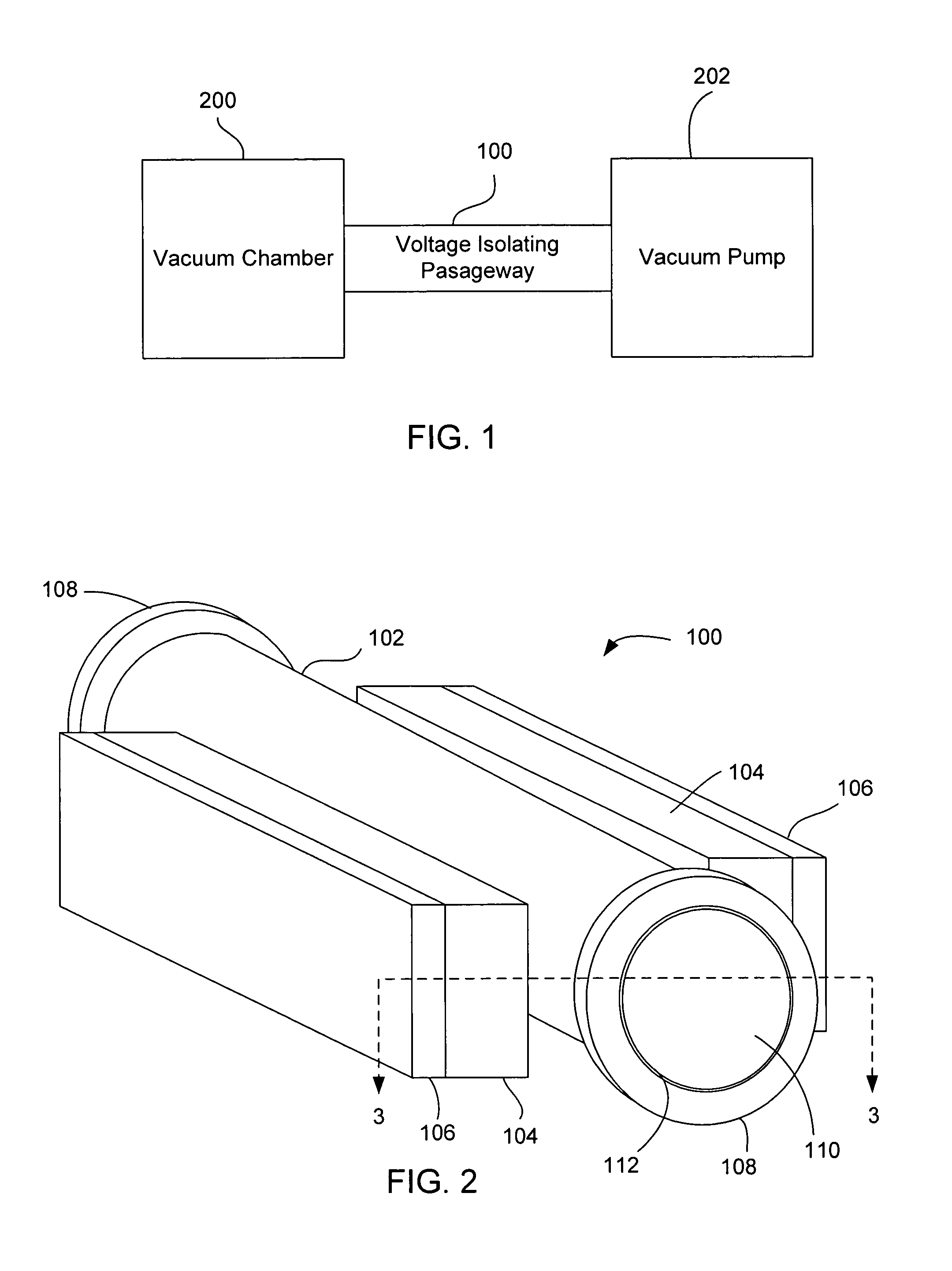 Transverse magnetic field voltage isolator