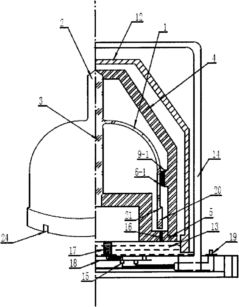 Campaniform oscillator type angular rate gyroscope