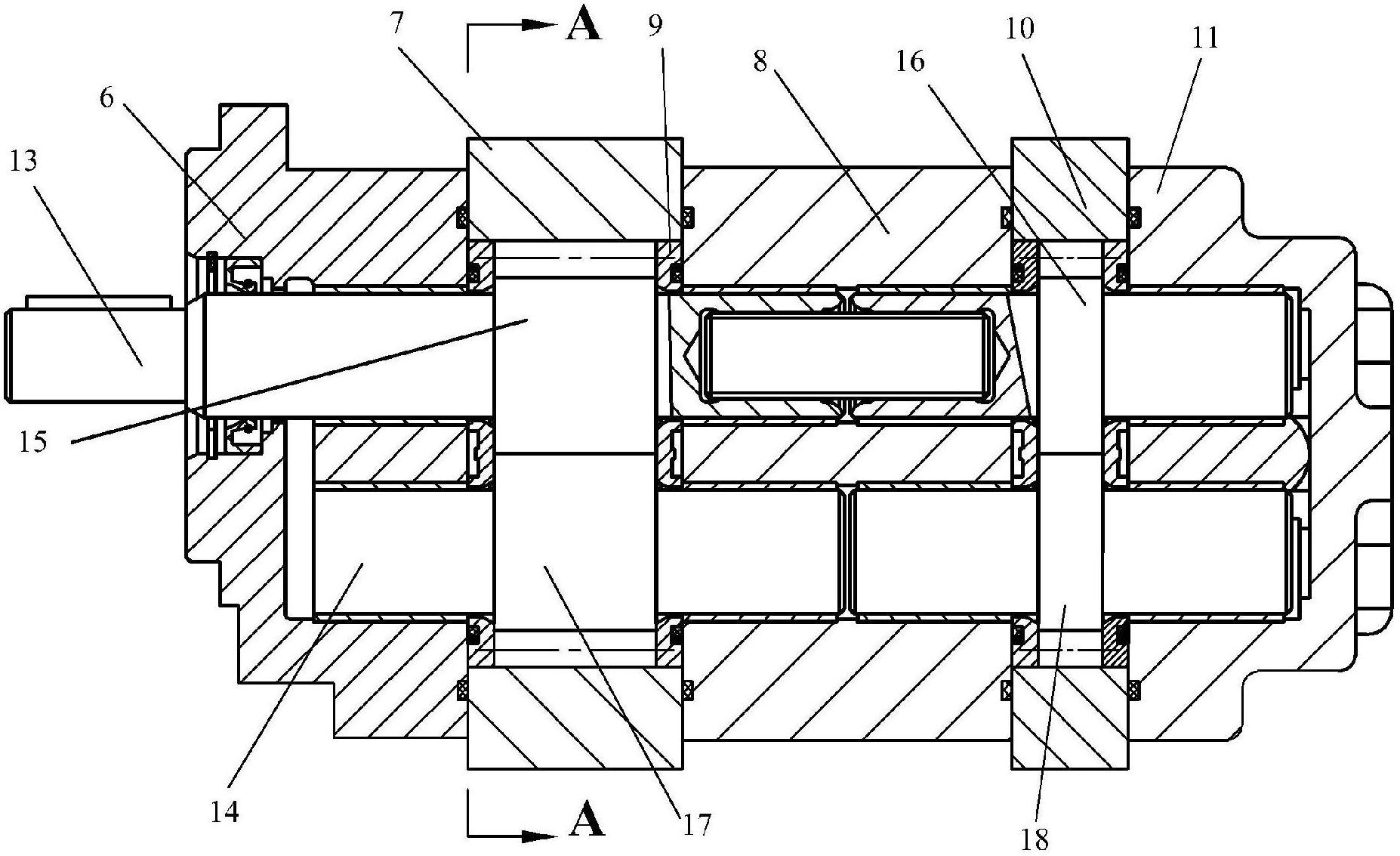 Dual-gear oil pump