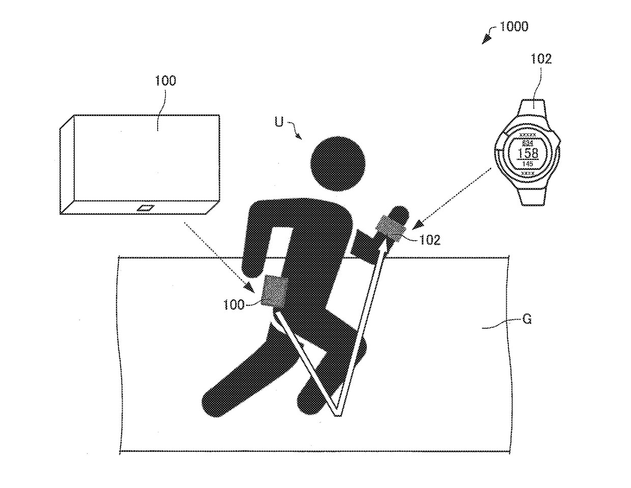 Motion detecting apparatus and motion detecting system