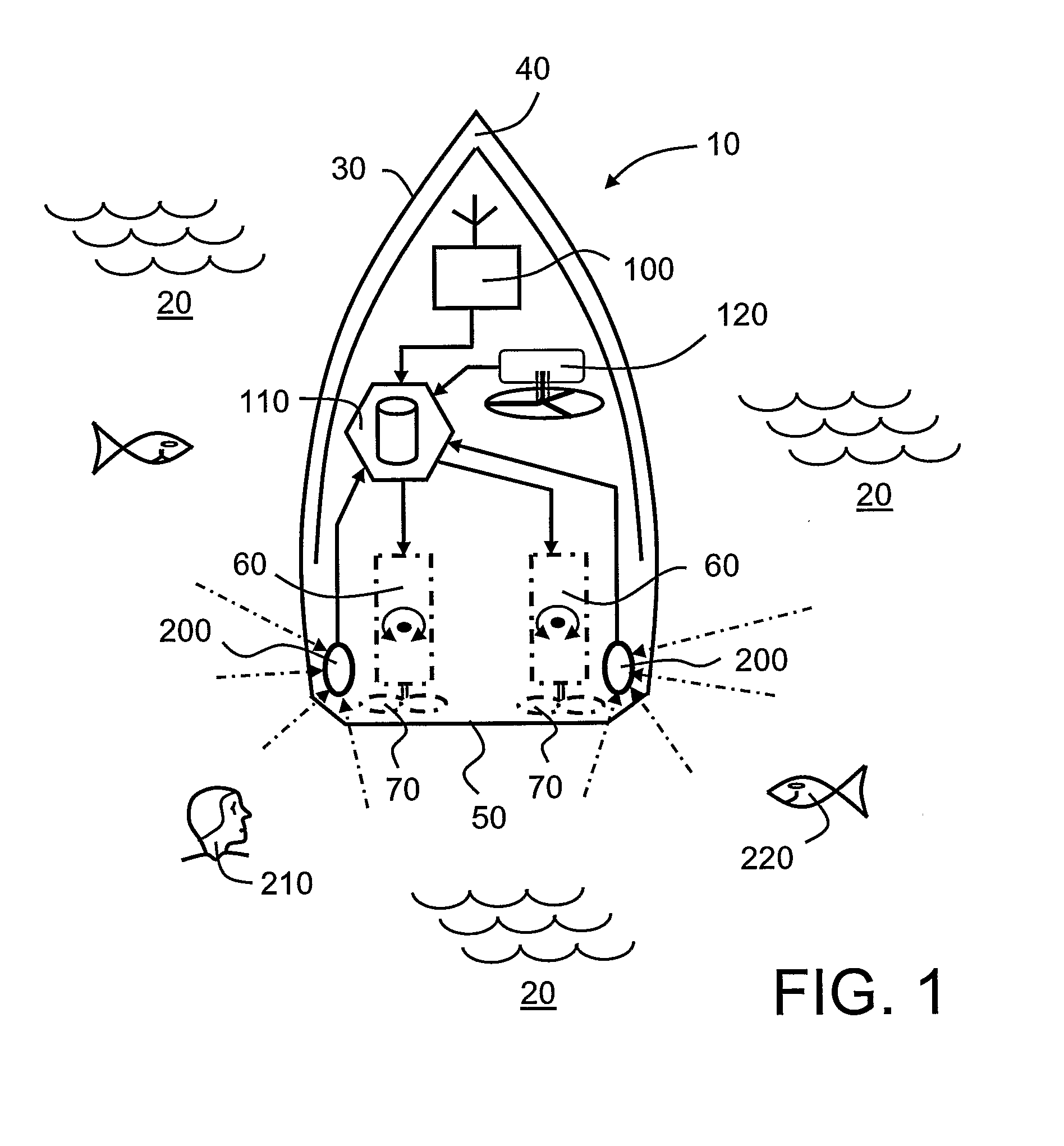 Safety system for marine vessels