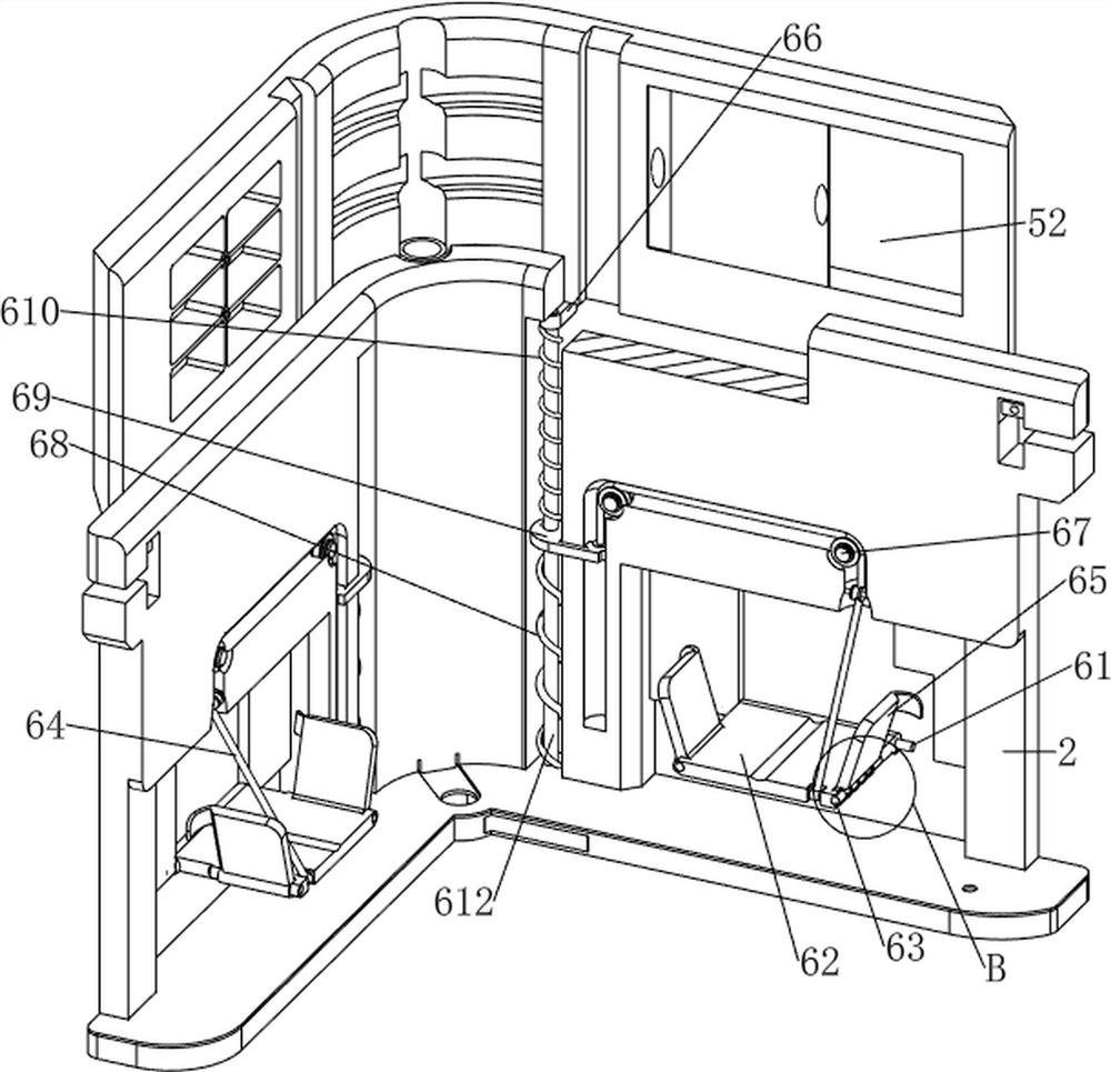 Foldable office table convenient to transport