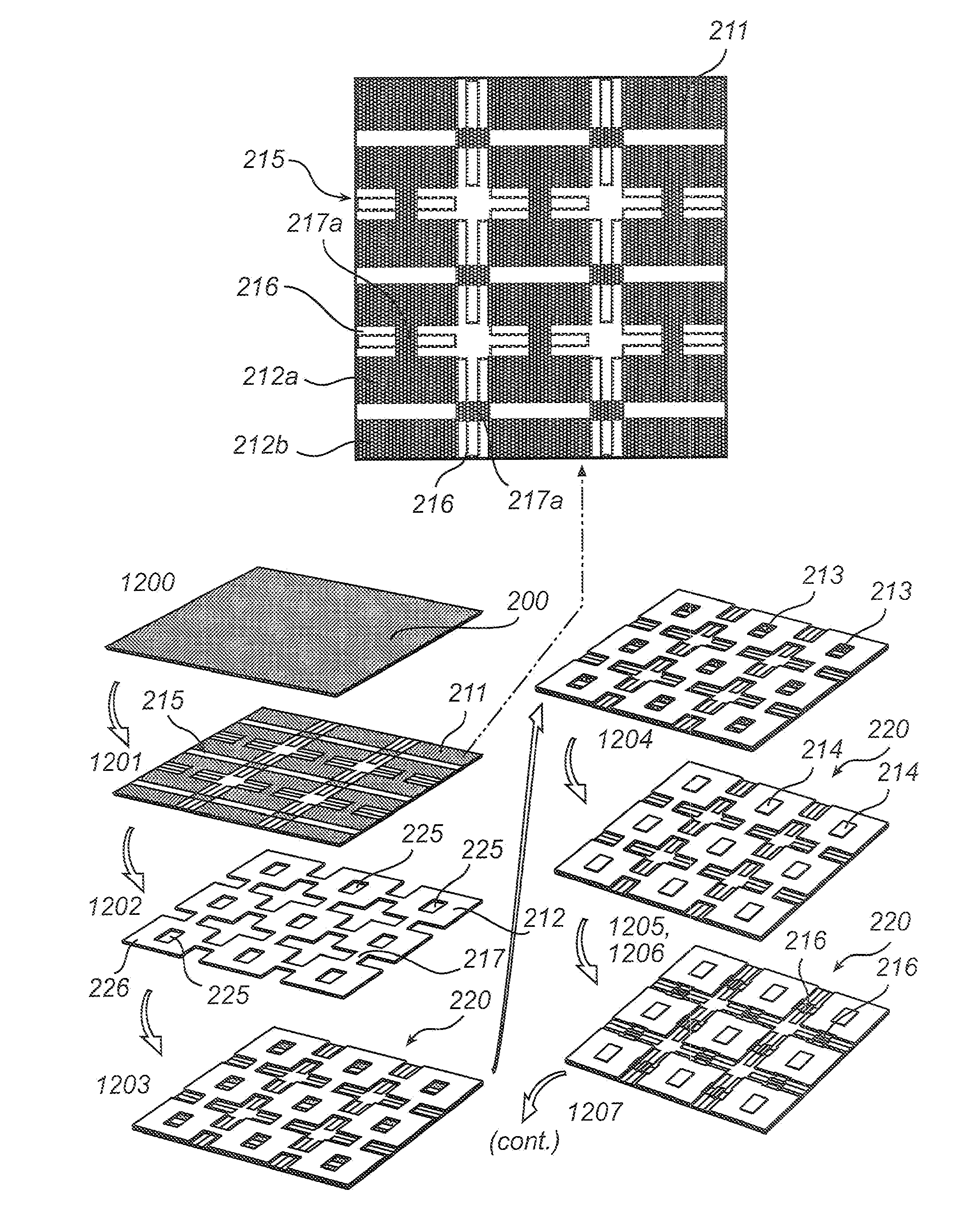 Method for manufacturing a component interconnect board