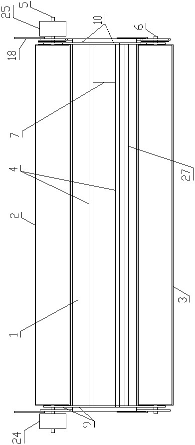 Concrete slab crawler groove formwork and slope concrete construction technology of rockfill dam