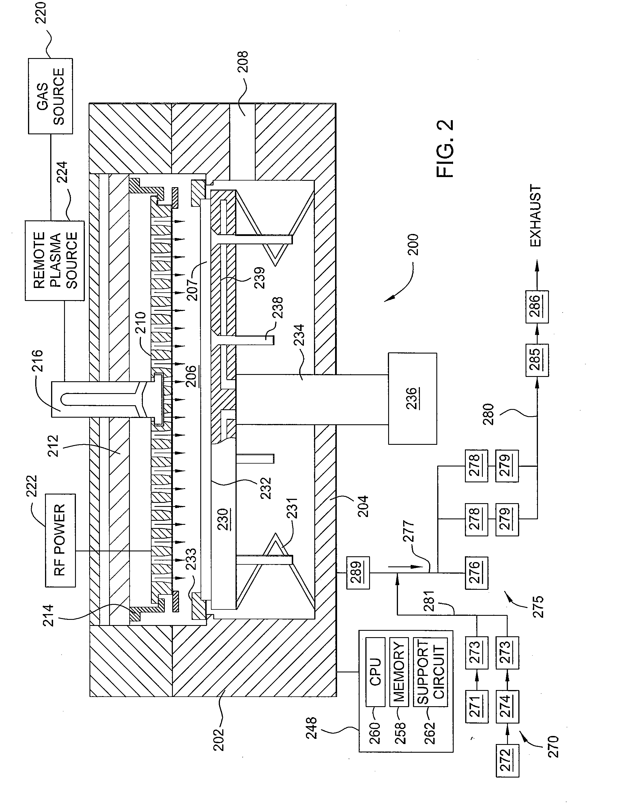 Oxygen pump purge to prevent reactive powder explosion