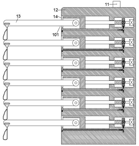 Paper-plastic composite bag storage and transportation equipment for batch transportation