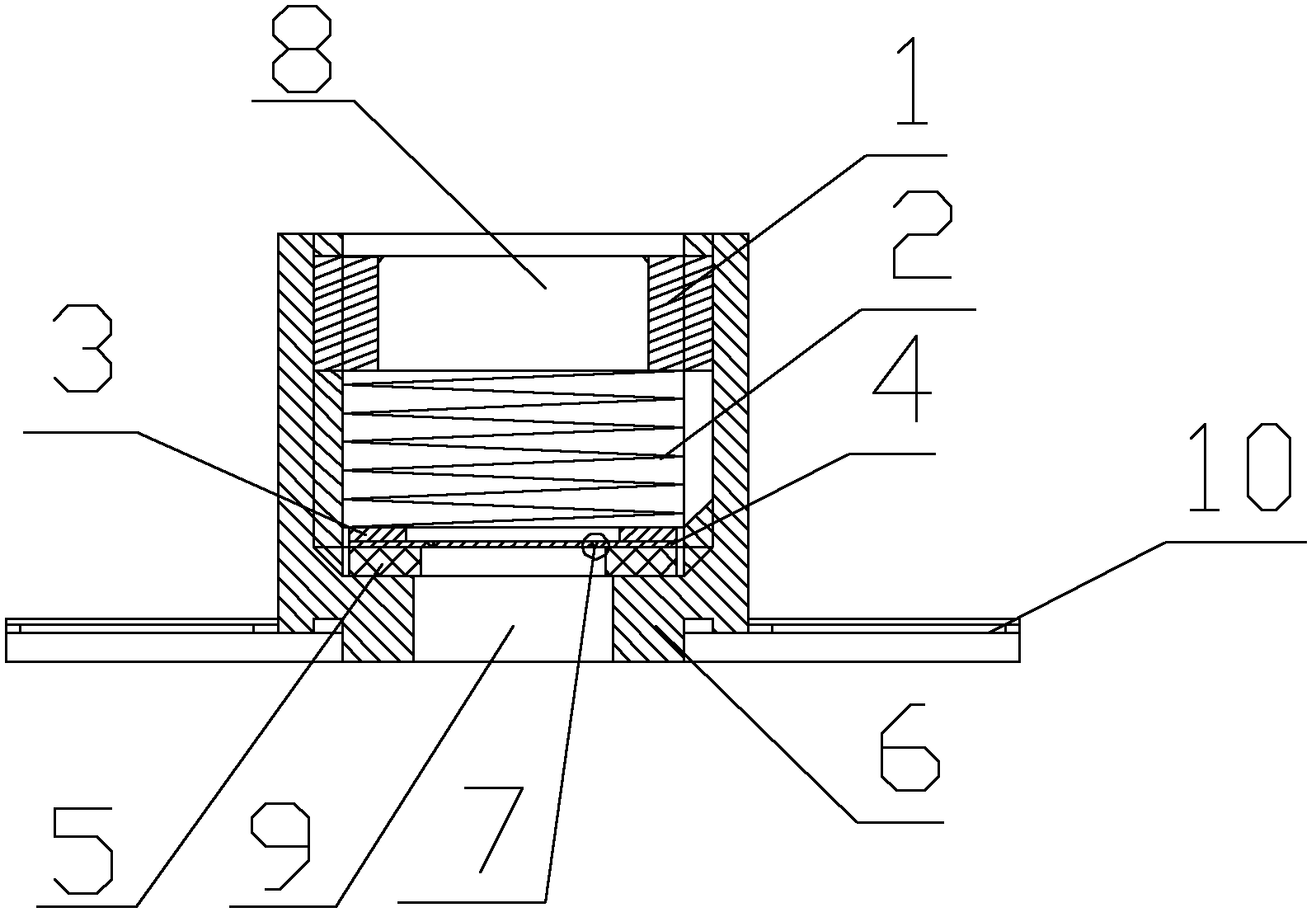 Anti-explosion valve for power lithium ion battery