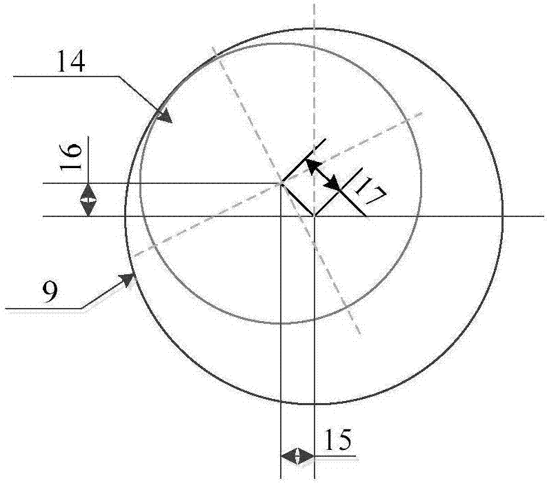 Experimental analysis method of clearance joint centroid movement trajectory under different gravitational orientation conditions