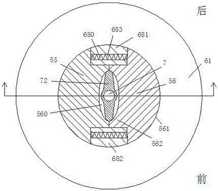 A water-cooled plate fixing device for welding with LED lights