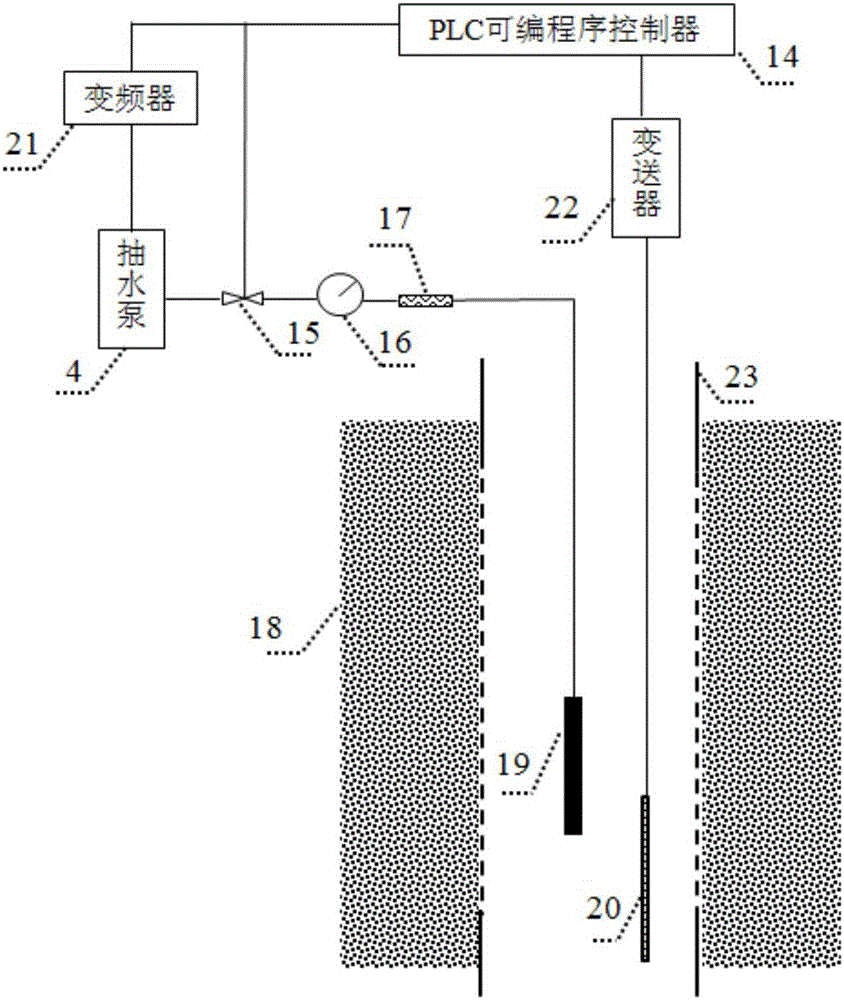 Serial connection progressive underground water heavy metal pollution in-situ restoration system and restoration method