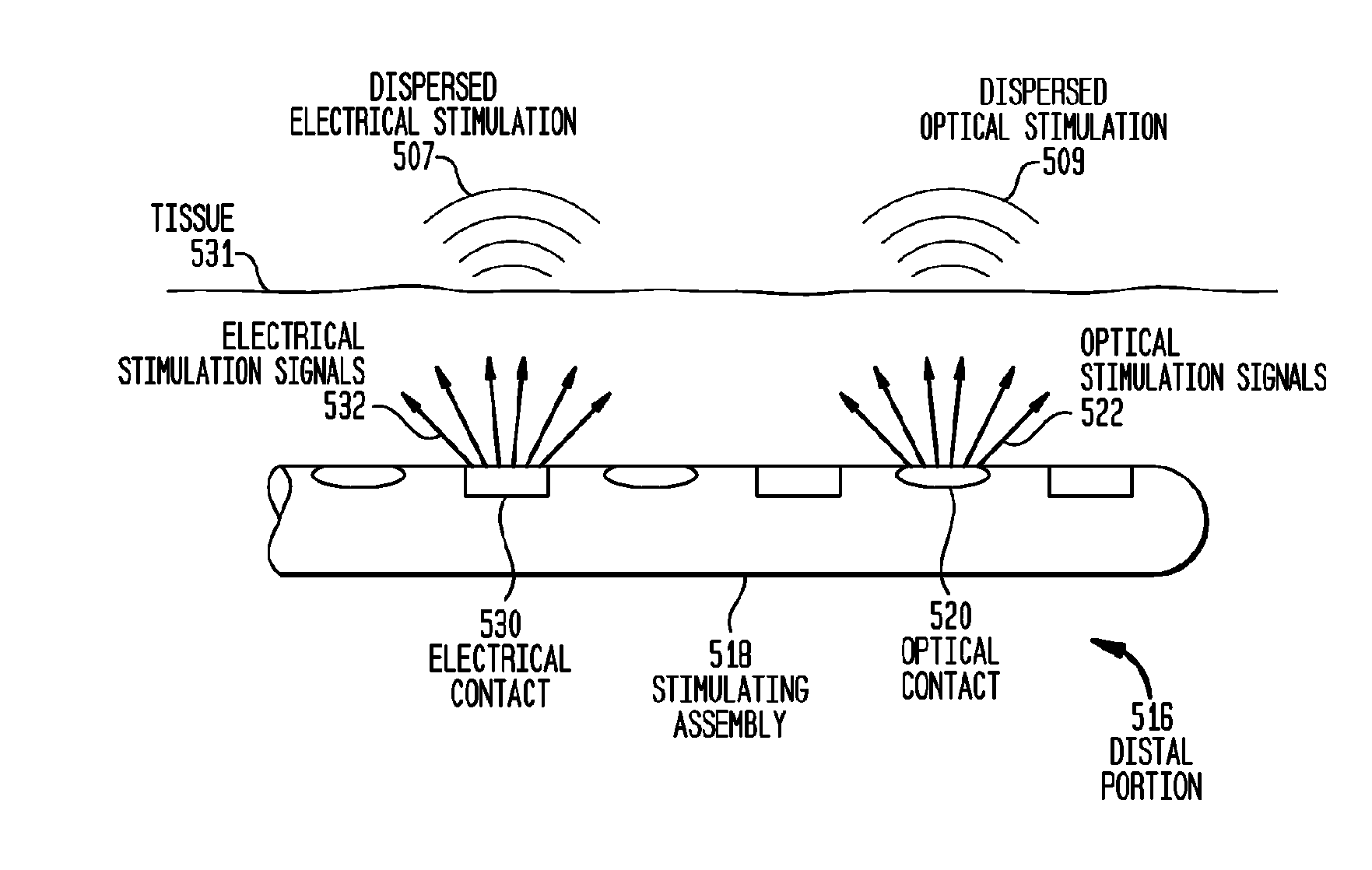 Combined optical and electrical neural stimulation