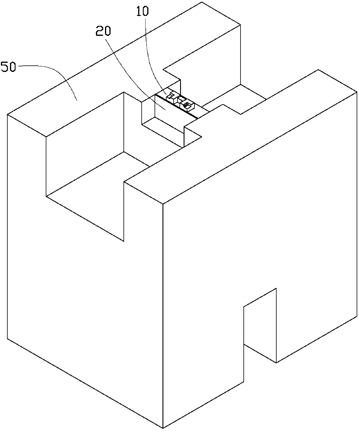 Optical fiber connector forming die and manufacturing method thereof