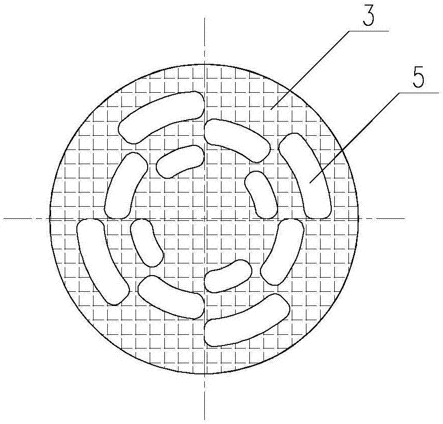 Axial flow type rotary regulating valve