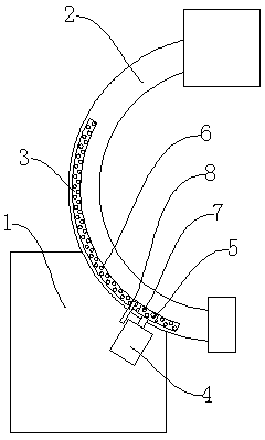 C-arm lifting control device