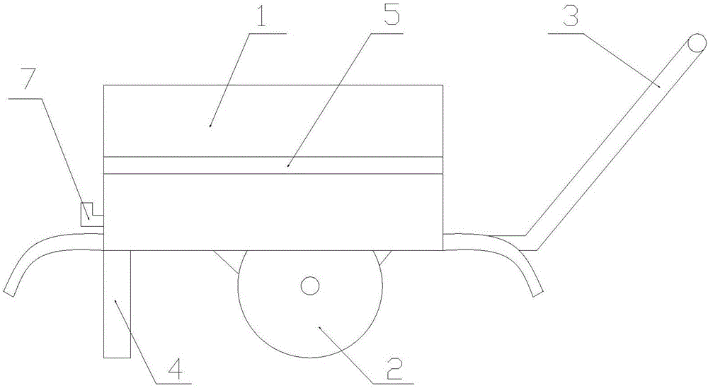 Separated type fertilizer applying device for honey pomelo planting