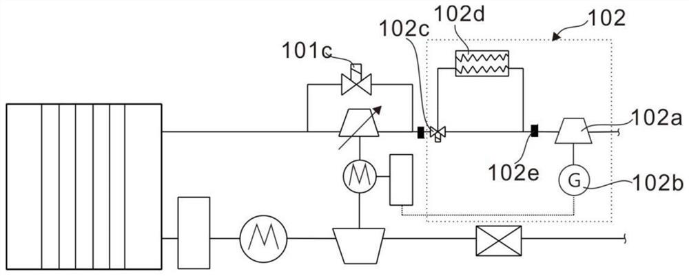 Fuel cell energy recovery system and control method