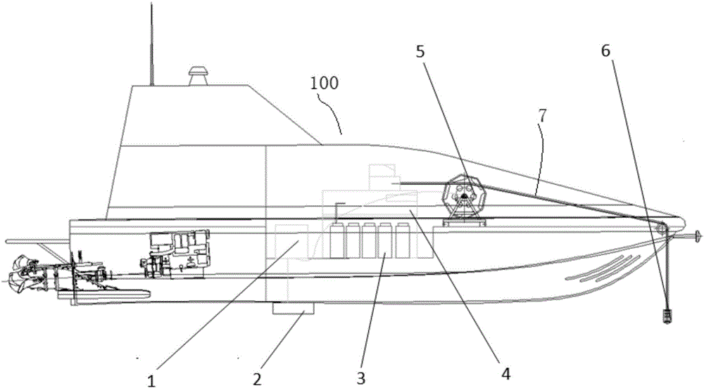 Automatic water-quality layering and sampling system