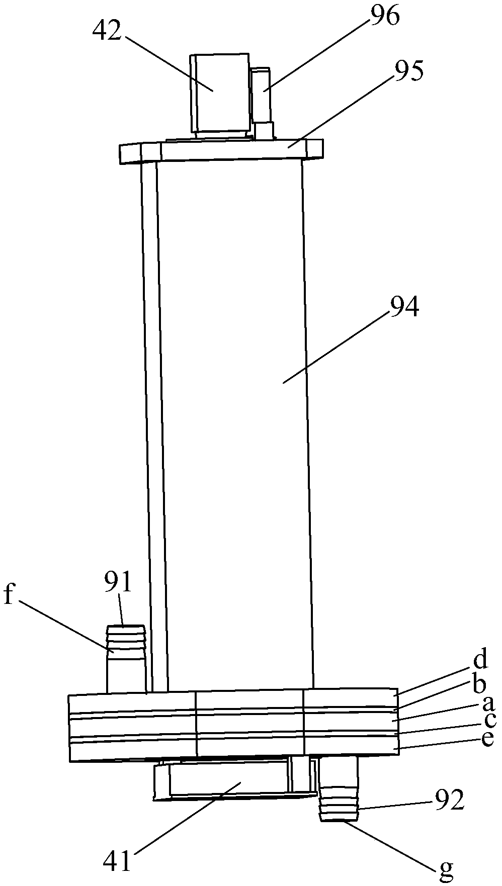 Pill dropping machine with online detecting function