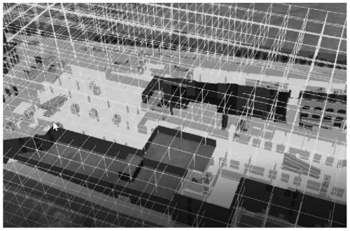 Indoor positioning and navigation method based on grid beacon and building information model