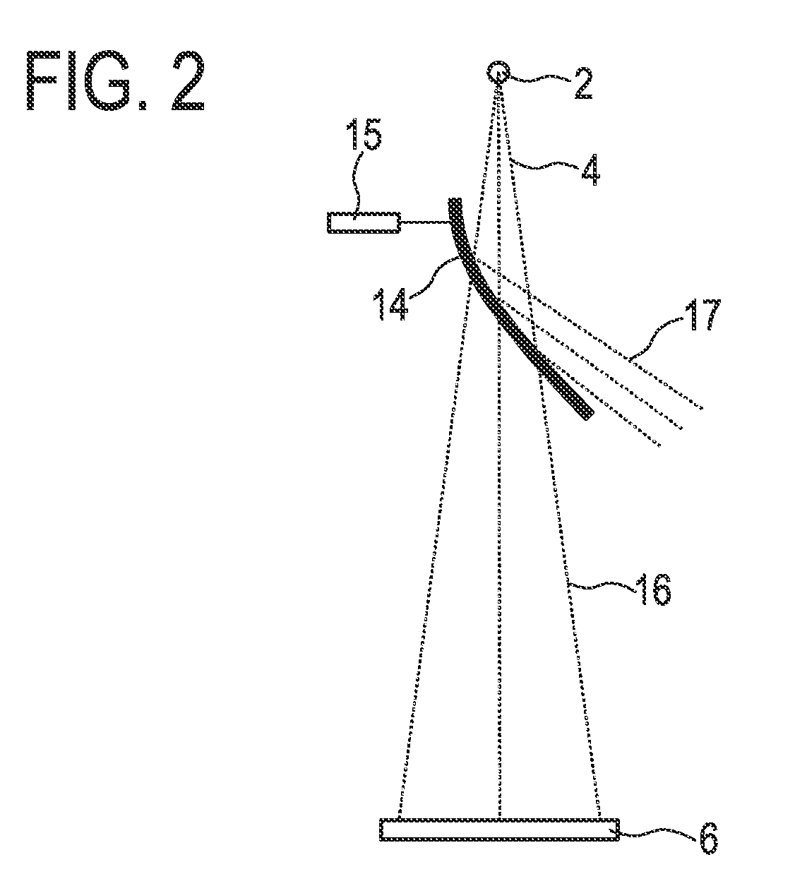 Medical x-ray examination apparatus and method for k-edge imaging