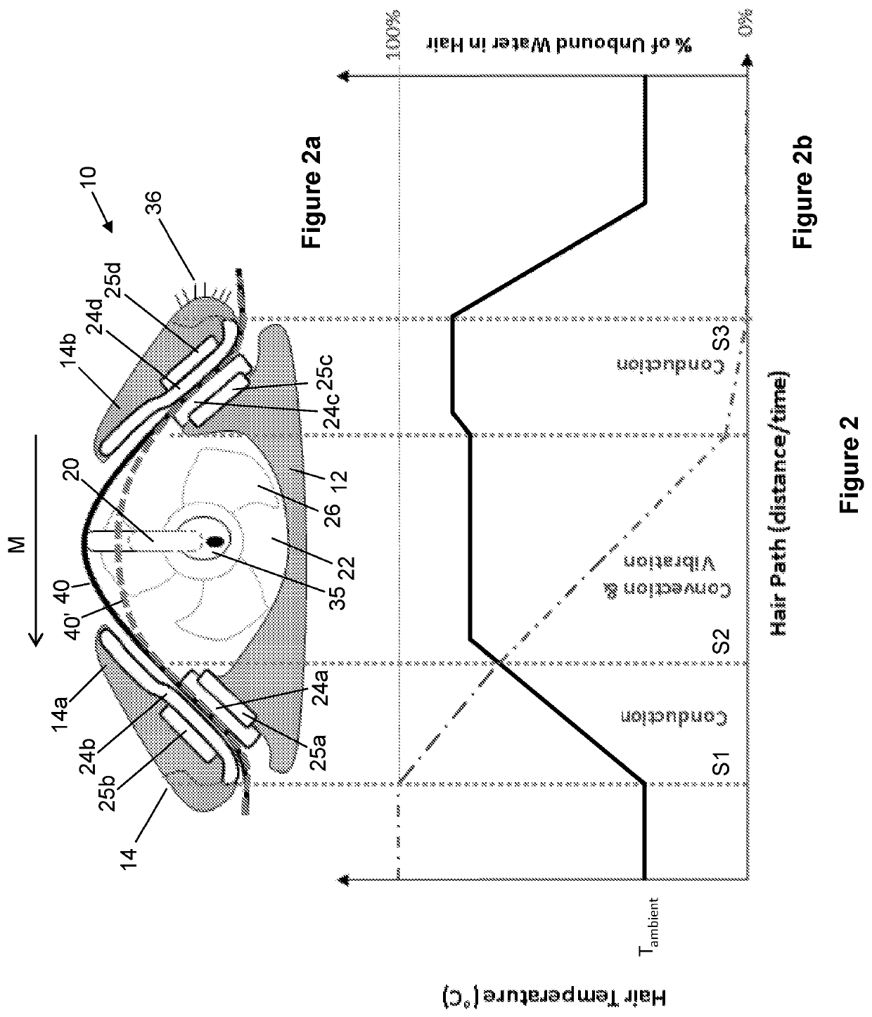 Apparatus and method for drying hair