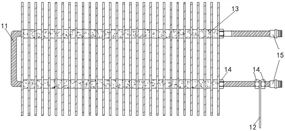 A device and method for collecting volatile matter of lead and zinc non-ferrous smelting slag at high temperature