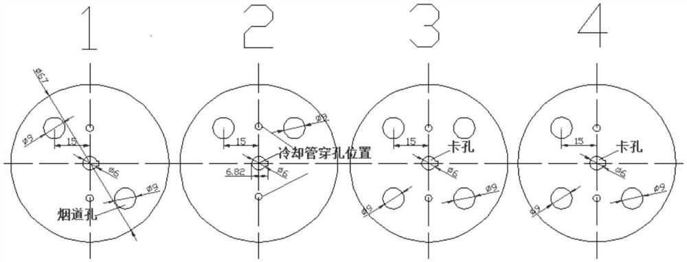 A device and method for collecting volatile matter of lead and zinc non-ferrous smelting slag at high temperature