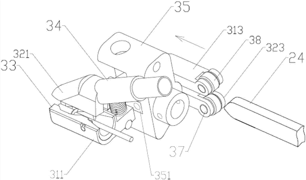 Hand riveter with integrated rivet-feeding and stapling mechanism