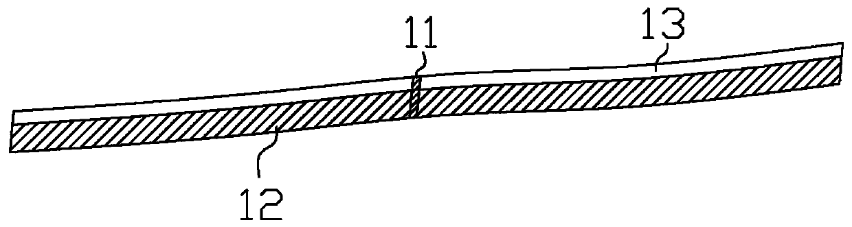 Forming structure and forming method of a packaging box