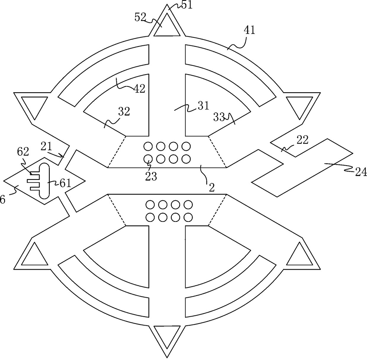 Microstrip oscillator with parasitic oscillator