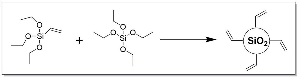 Fluorinated silicon dioxide nanoparticles and application