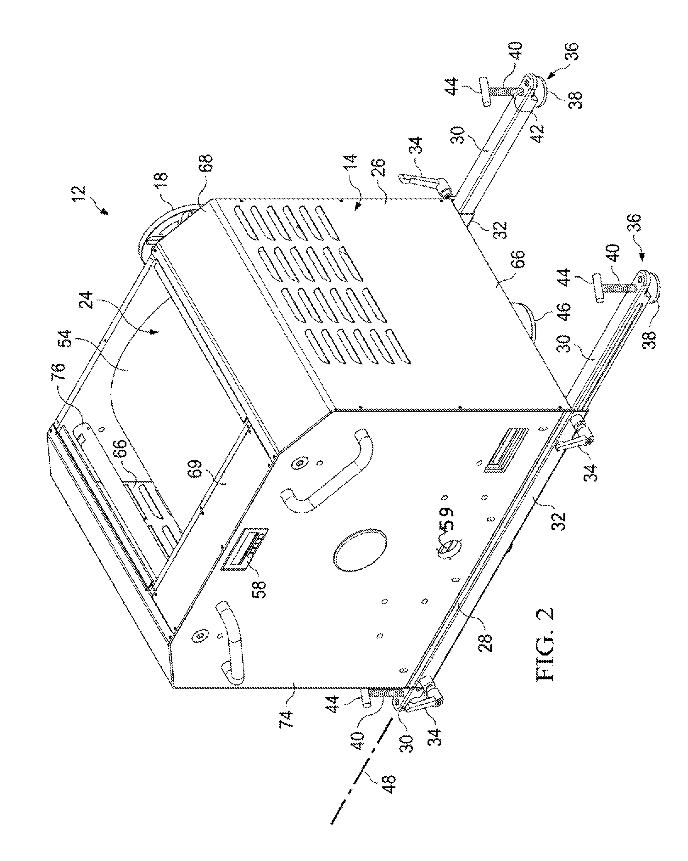 Portable on vehicle dynamometer