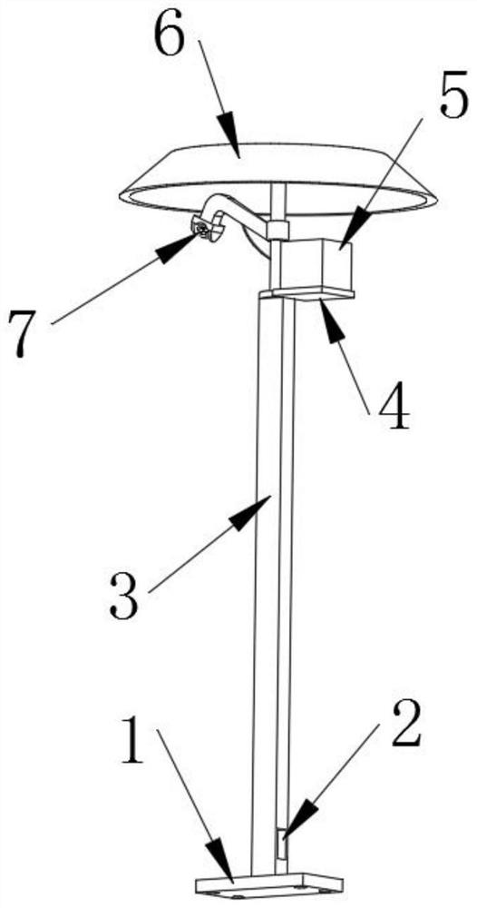 Networking alarm device based on mobile internet technology