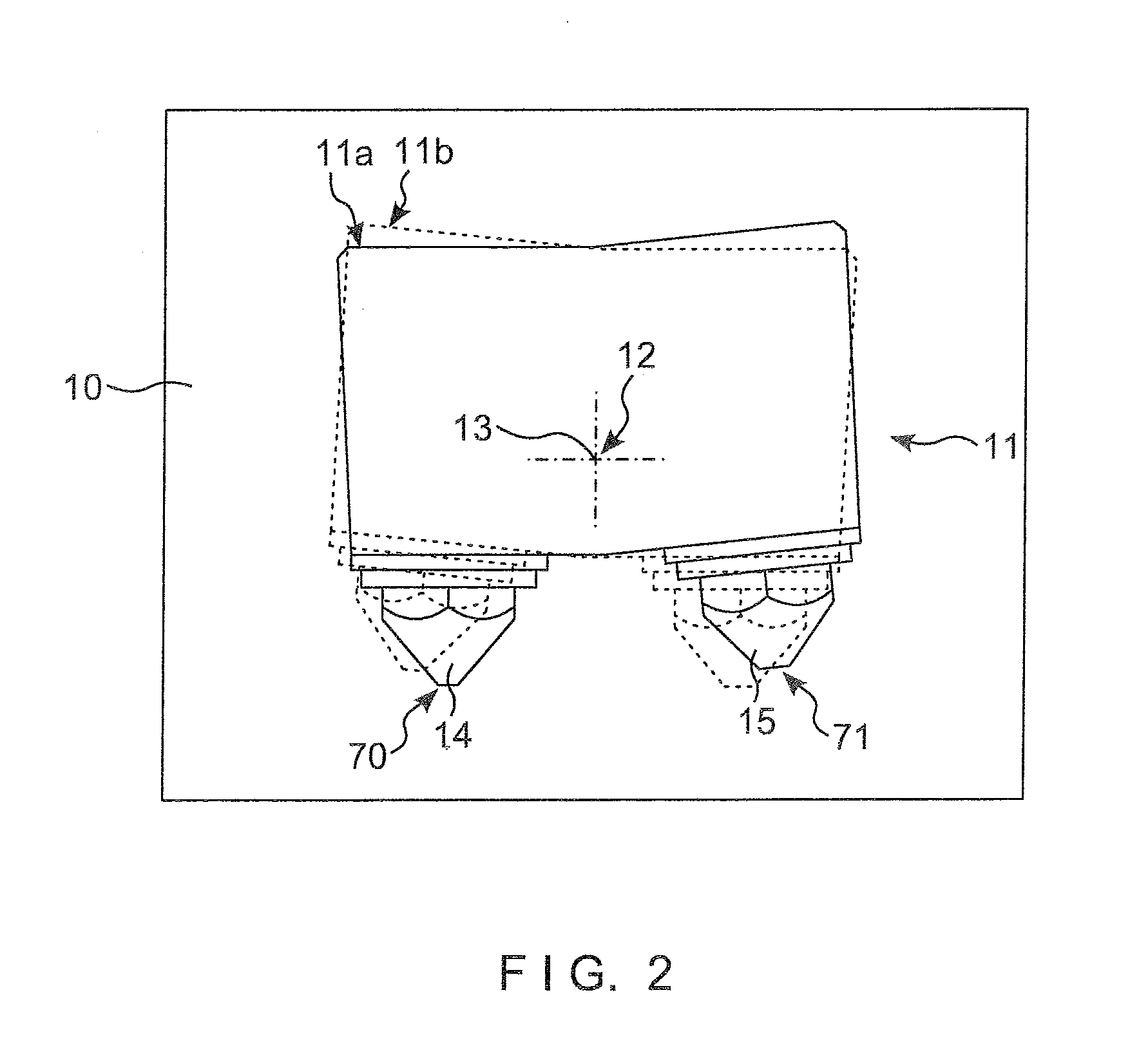 Fluid-dispensing head for a 3D printer