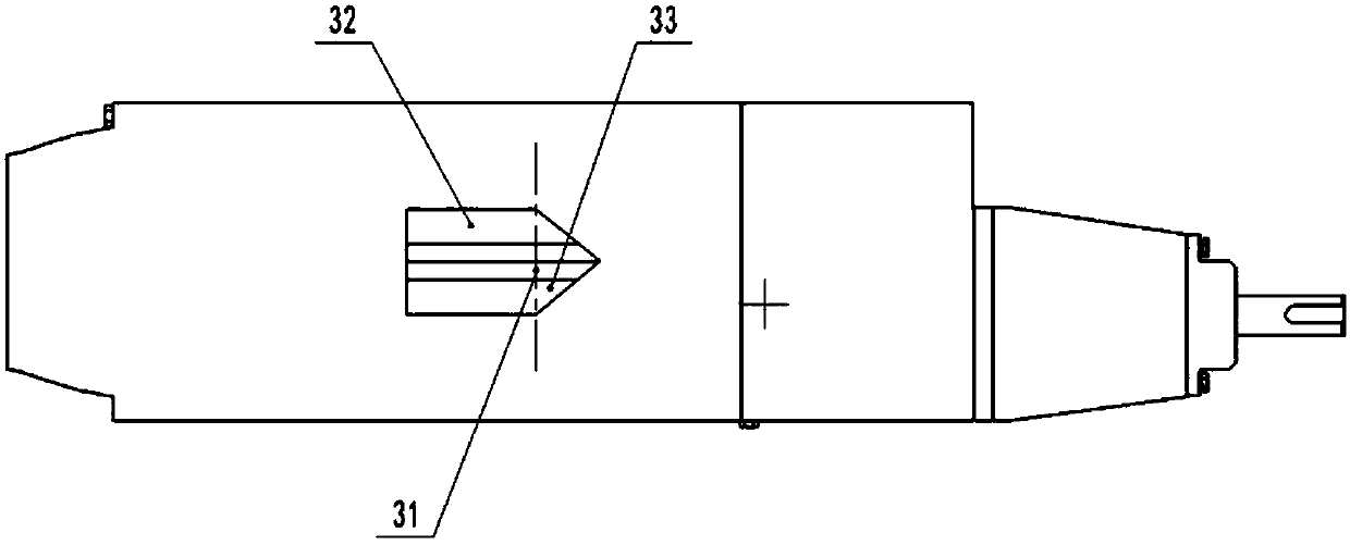 A cantilever twin-screw water jet propulsion pump