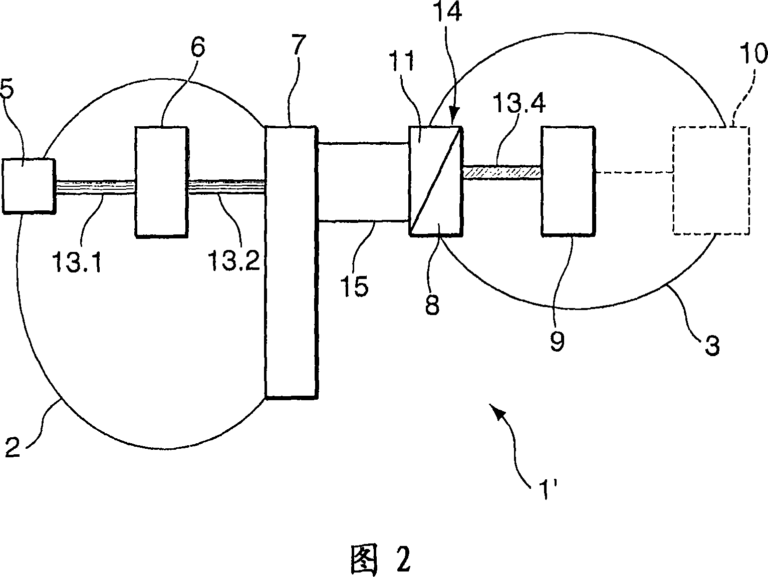 Method and architecture for interworking of standardised networks