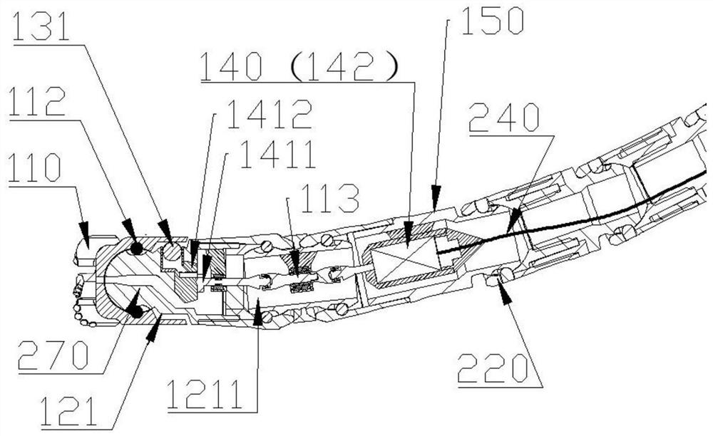 Flexible guide drilling tool