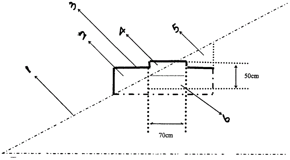 Land preparation method for efficient survival of camellia oleifera forest