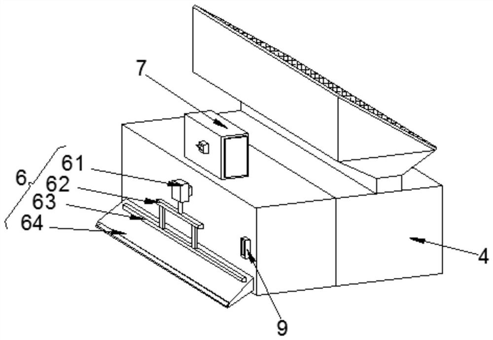 Solar cell panel surface cleaning device for photovoltaic power generation