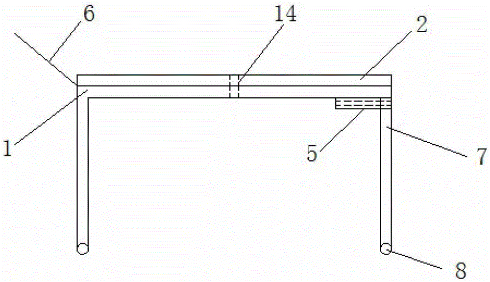 A primary and secondary combination medical stretcher