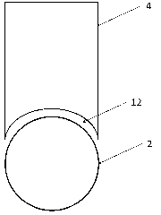 Preparation method and device of phosphorus-doped nano silicon material