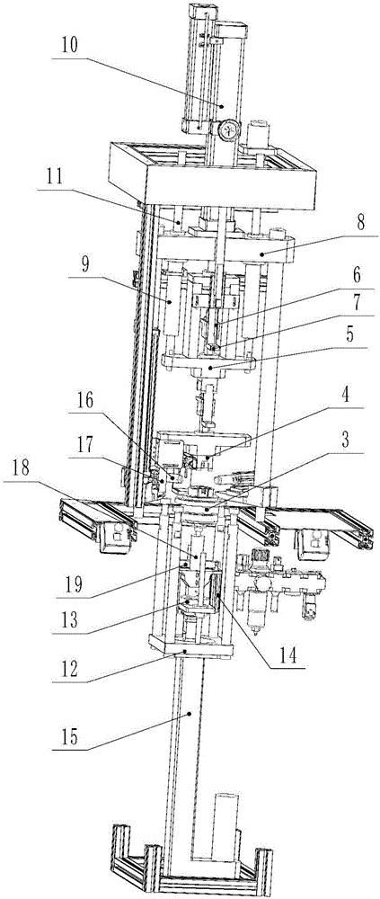 Rotor clearance adjusting device of automobile radiator fan motor