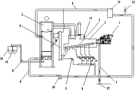 Equipment for steel slag air quenching and waste heat recycling